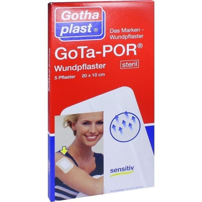 GOTA-POR Wundpflaster steril 100x200 mm