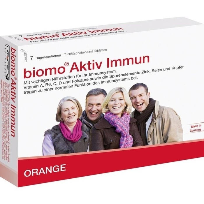 BIOMO Aktiv Immun Trinkfl.+Tab.7-Tages-Kombi