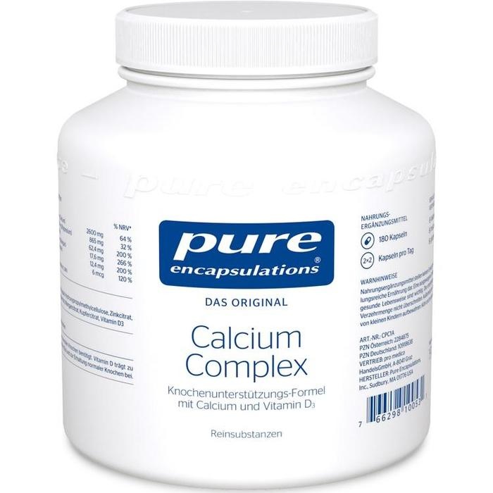 PURE ENCAPSULATIONS Calcium Complex Kapseln