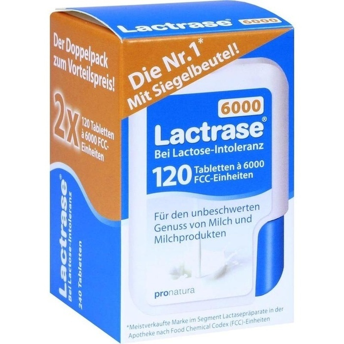 LACTRASE 6.000 FCC Tbl.im Klickspender Doppelpack