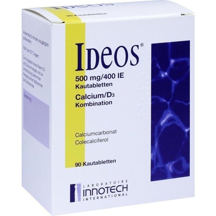 IDEOS 500 mg/400 I.E. Kautabletten