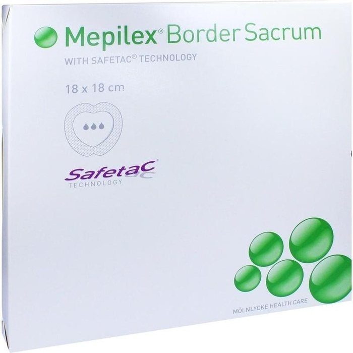 MEPILEX Border Sacrum Schaumverb.18x18 cm steril MEPILEX Border Sacrum Schaumverb.18x18 cm steril