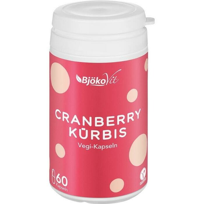 CRANBERRY-KÜRBIS Vegi-Kapseln CRANBERRY-KÜRBIS Vegi-Kapseln