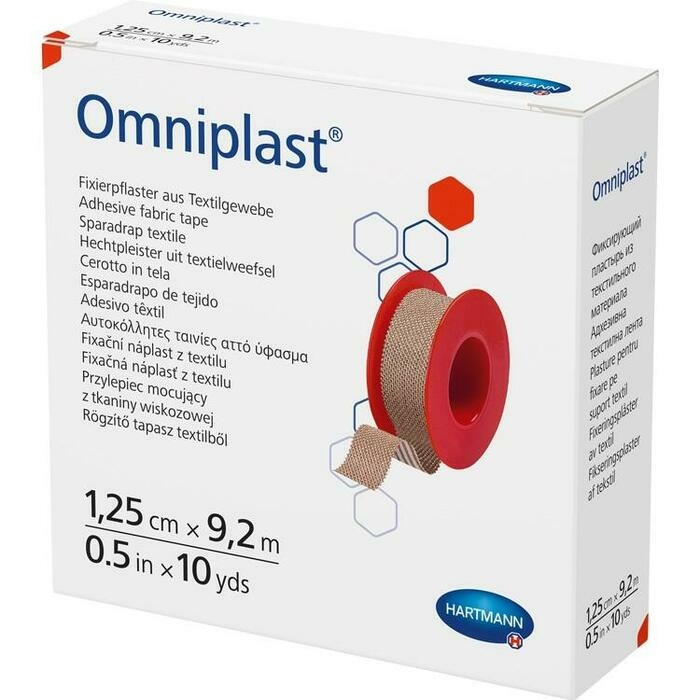 OMNIPLAST Fixierpflaster Textilgew.1,25 cmx9,2 m OMNIPLAST Fixierpflaster Textilgew.1,25 cmx9,2 m