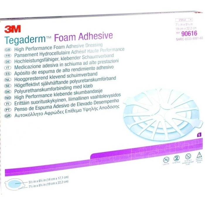 Tegaderm High Performance Foam Adhesive Dressing (90616)