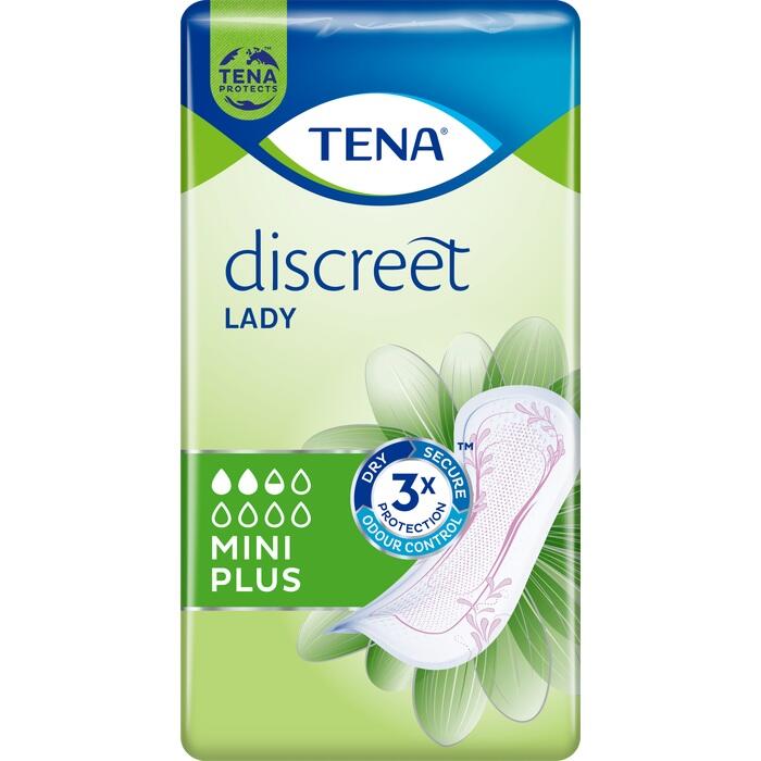 TENA LADY Discreet Inkontinenz Einlagen mini plus