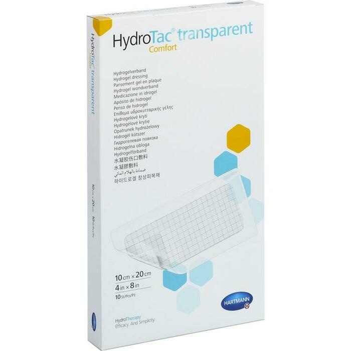 HYDROTAC transparent comfort Hydrogelv.10x20 cm