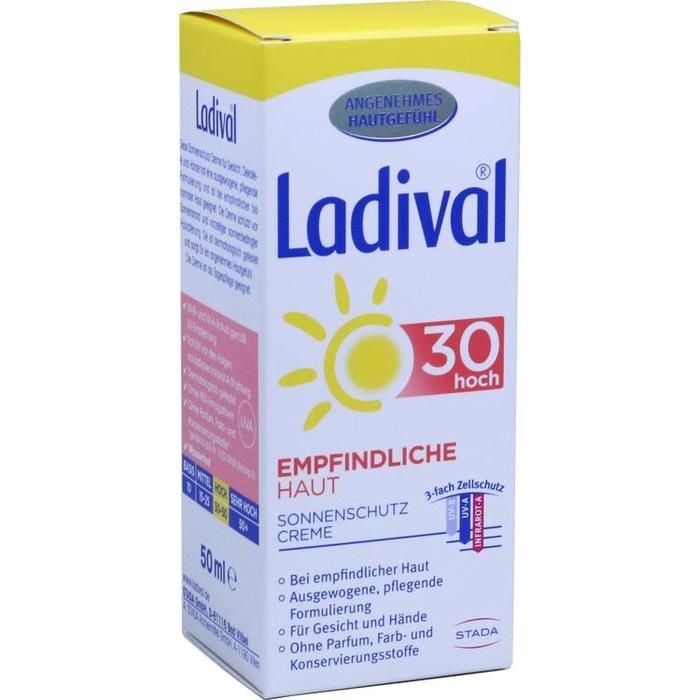 Ladival Empfindliche Haut Creme Lsf 30 50 Ml Sonnenschutz Haut Haut Haare Nagel Kleeblatt Apotheken