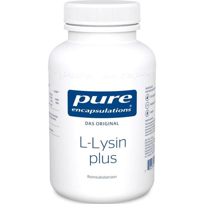 PURE ENCAPSULATIONS L-Lysin plus Kapseln