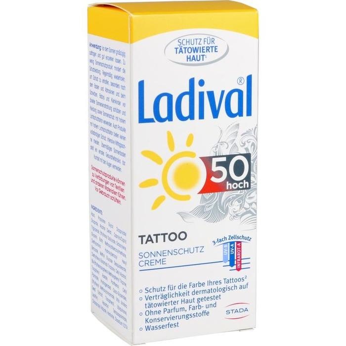 LADIVAL Tattoo Sonnenschutz Creme LSF 50