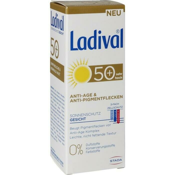 LADIVAL Sonnenschutz Gesicht Anti-Pigm.Cr.LSF 50+