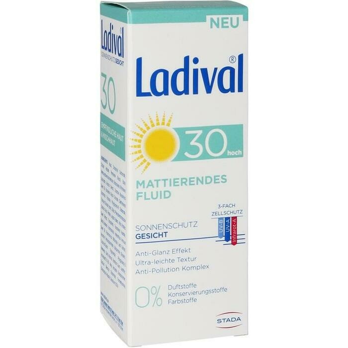 Ladival Sonnenschutz Gesicht Fluid Matt Lsf 30 50 Ml Ladival Marken Vivas Apotheken