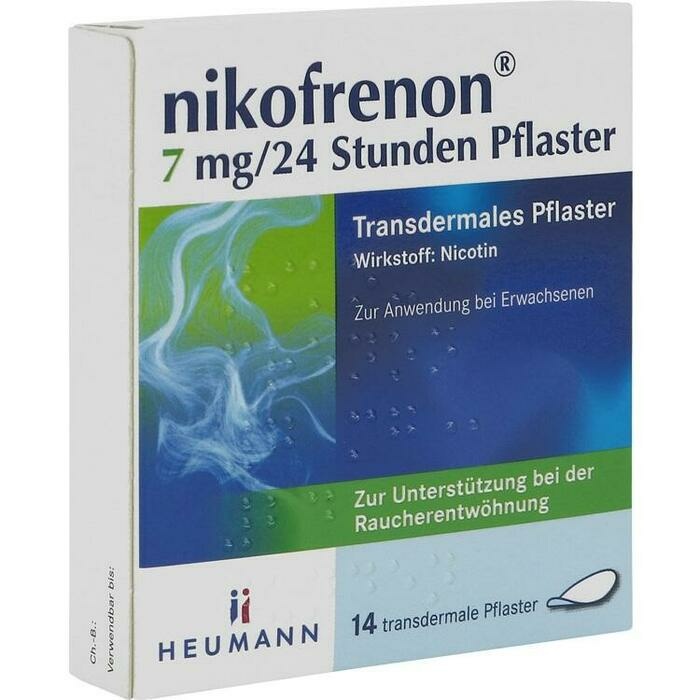 NIKOFRENON 7 mg/24 Stunden Pflaster transdermal