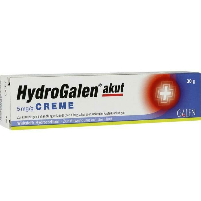 HYDROGALEN akut 5 mg/g Creme