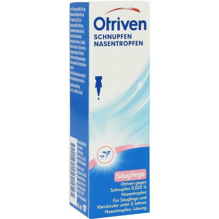 OTRIVEN gegen Schnupfen 0,025% Nasentropfen