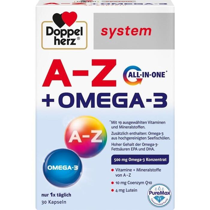 DOPPELHERZ A-Z+Omega-3 all-in-one system Kapseln