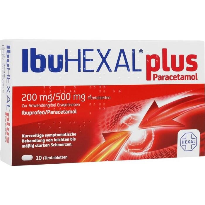 IBUHEXAL plus Paracetamol 200 mg/500 mg Filmtabl.