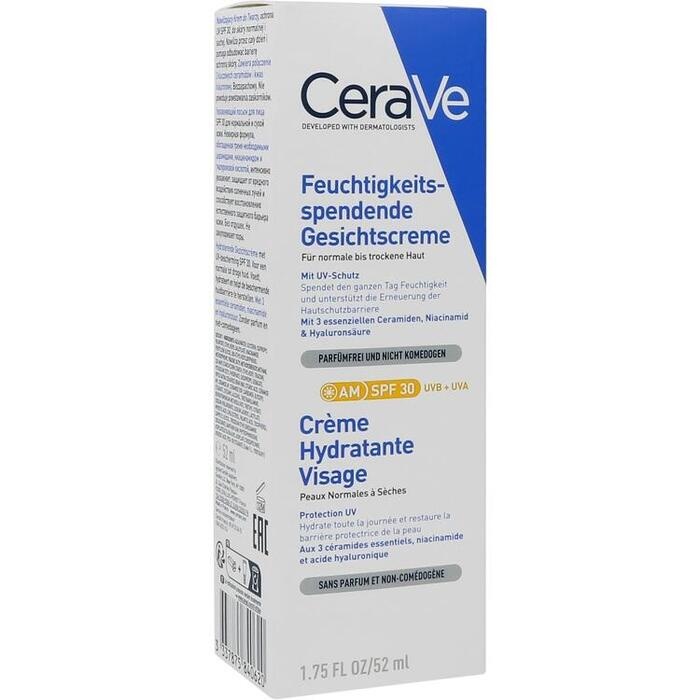 CERAVE feuchtigkeitsspendende Gesichtscreme SPF 30