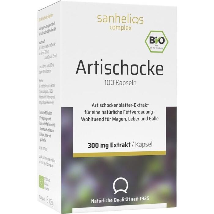 SANHELIOS Bio Artischocke Kapseln