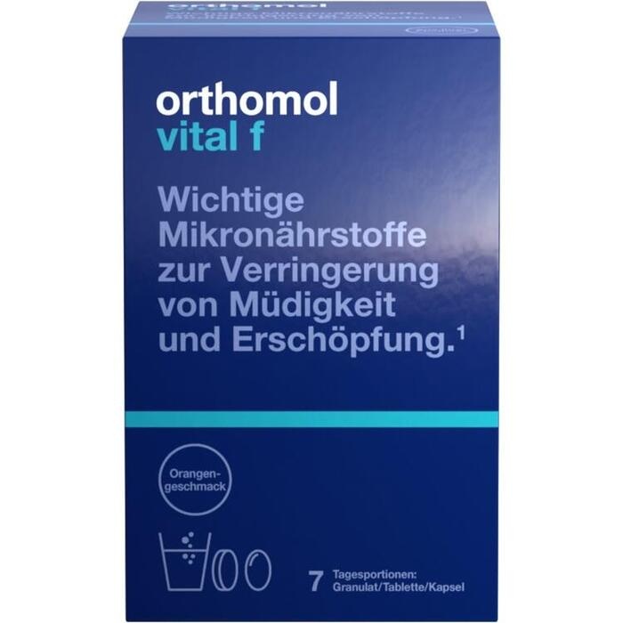 ORTHOMOL Vital F Granulat/Kap./Tabl.Kombip.7 Tage