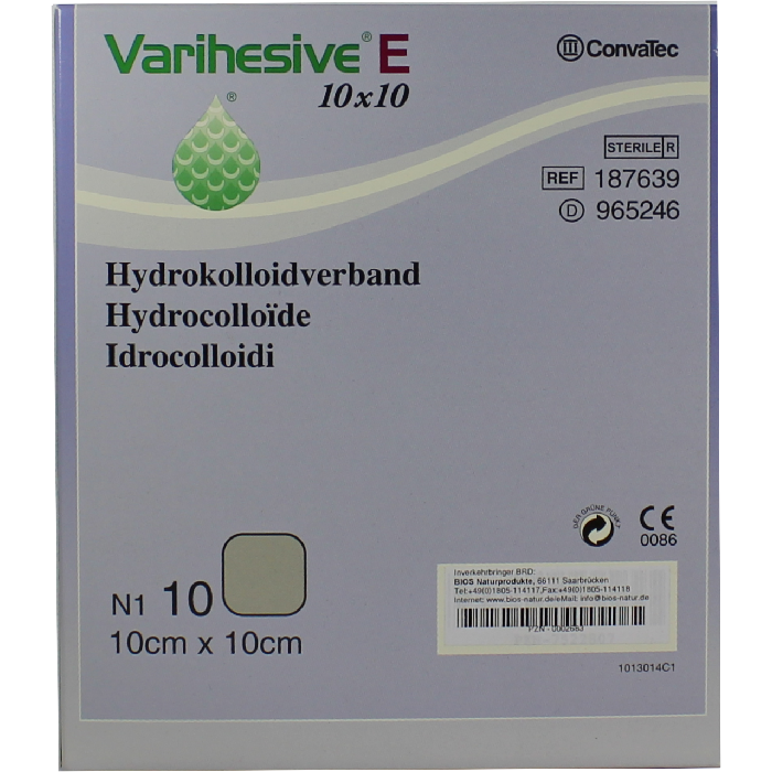 VARIHESIVE E 10x10 cm HKV hydroaktiv 965246