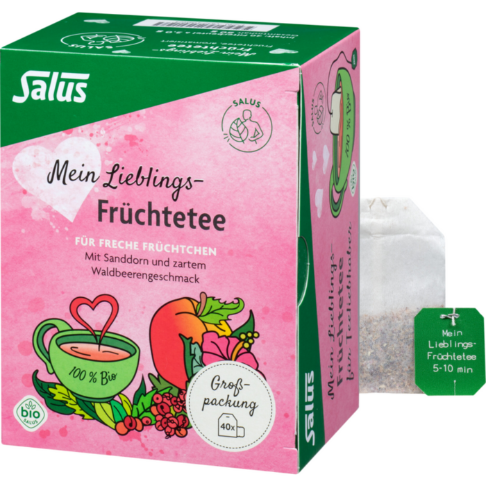 MEIN LIEBLINGS-Früchte-Tee Bio Salus Filterbeutel