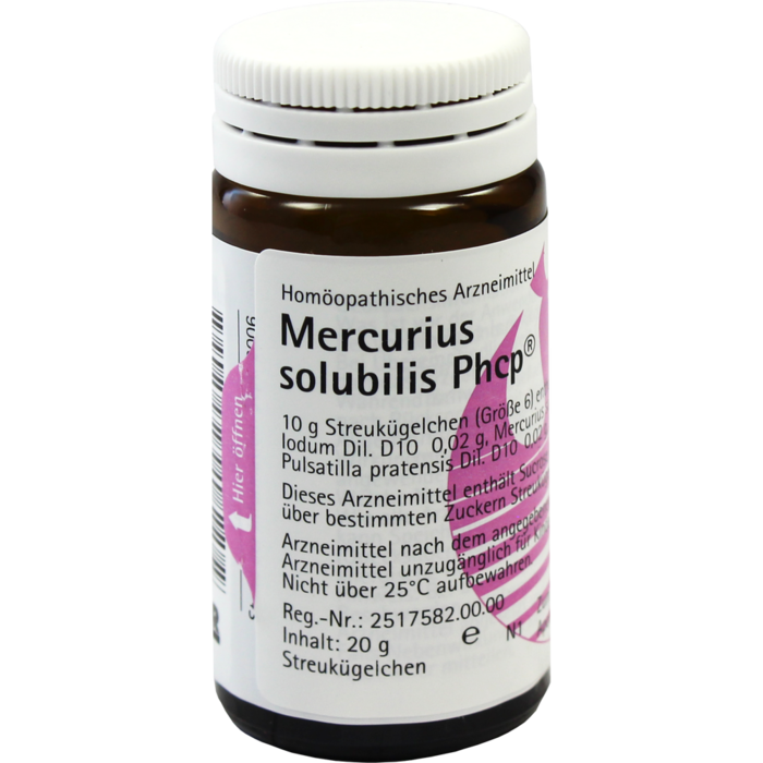 MERCURIUS SOLUBILIS PHCP Globuli