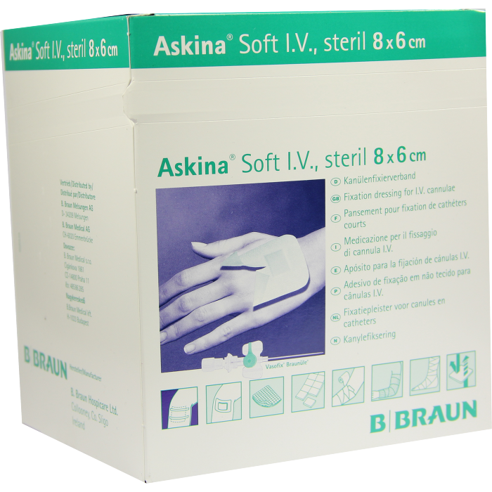 ASKINA Soft I.V. Wundverband 6x8 cm