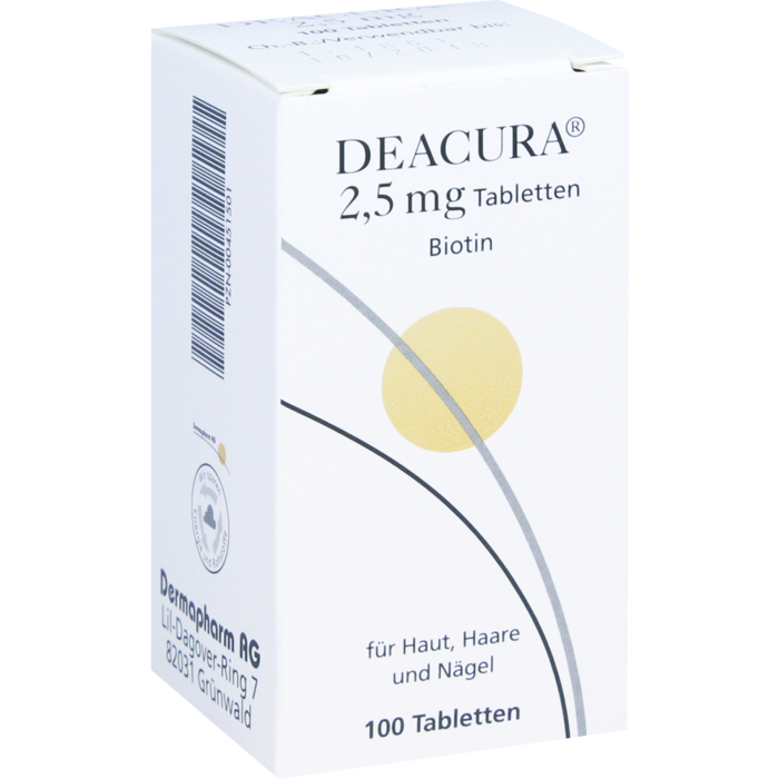 DEACURA 2,5 mg Tabletten