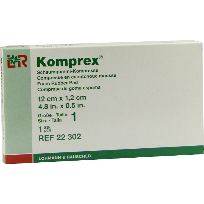 KOMPREX Schaumgummi Kompr.Gr.1 nierenf.