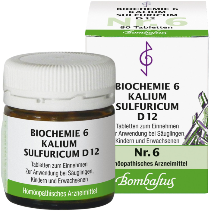 BIOCHEMIE 6 Kalium sulfuricum D 12 Tabletten