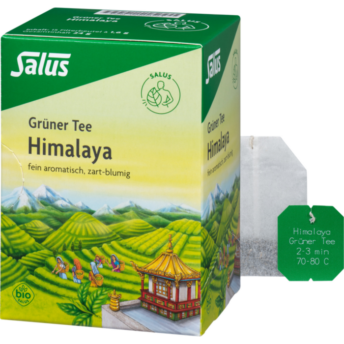 GRÜNER TEE Himalaya Bio Salus Filterbeutel