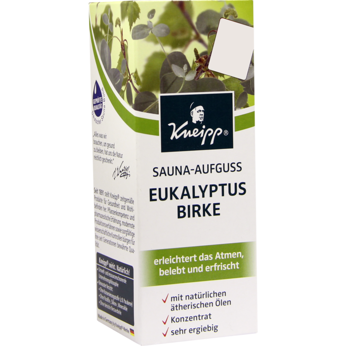 KNEIPP Sauna Aufguss Eukalyptus Birke