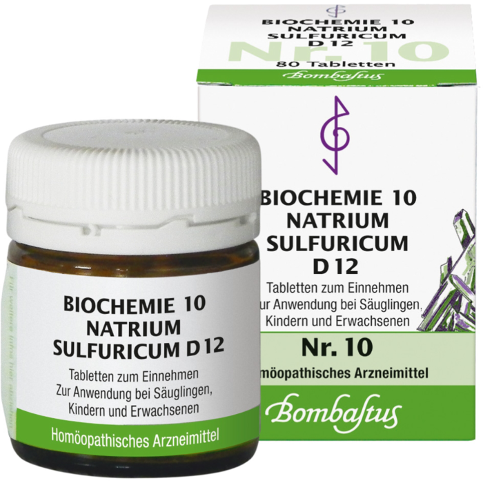 BIOCHEMIE 10 Natrium sulfuricum D 12 Tabletten