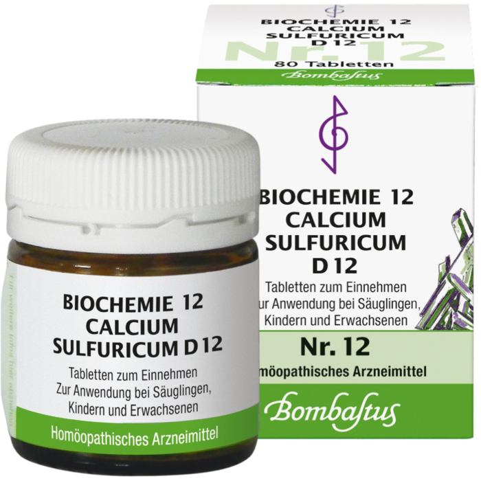 BIOCHEMIE 12 Calcium sulfuricum D 12 Tabletten