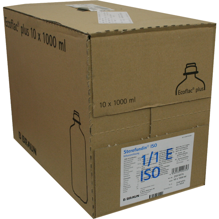 STEROFUNDIN ISO Ecoflac Plus Infusionslösung 10X1000 ml vitenda Ihre moderne OnlineApotheke