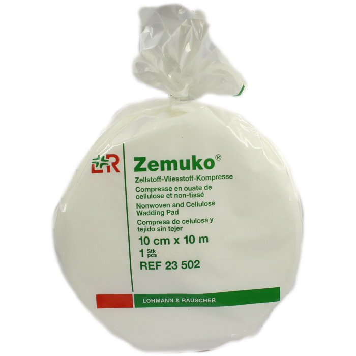 ZEMUKO Vliesstoff-Kompr.gerollt 10 cmx10 m