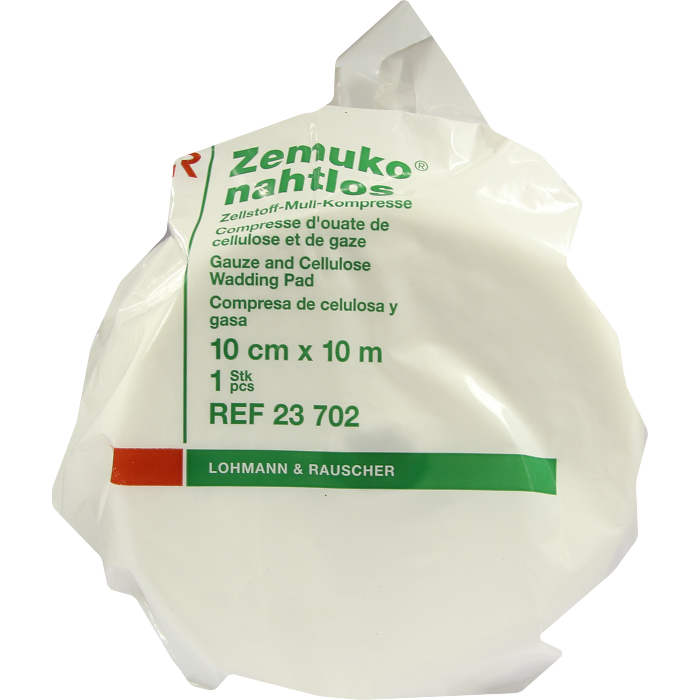 ZEMUKO Kompr.nahtlos gerollt 10 cmx10 m