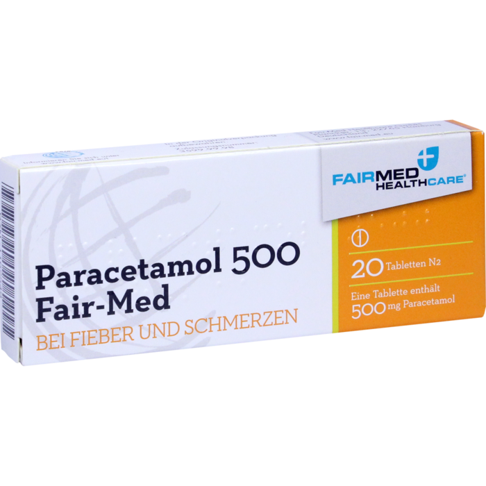 PARACETAMOL 500 Fair Med Tabletten