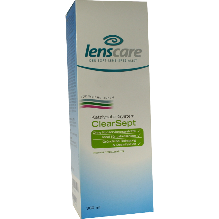 LENSCARE ClearSept 380 ml+Behälter