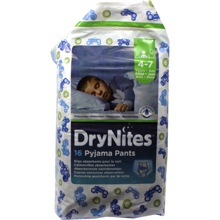 HUGGIES DryNites f.Jungen 4-7 Jahre