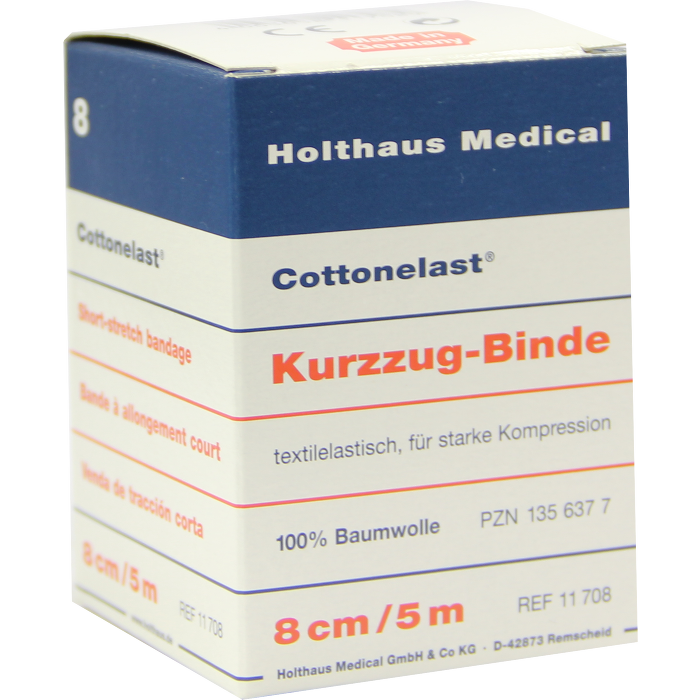 KURZZUGBINDE Cottonelast 8 cmx5 m