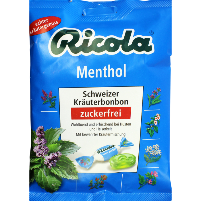 RICOLA o.Z.Beutel Menthol Bonbons