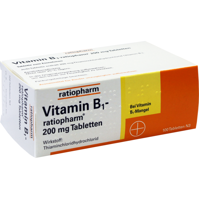 VITAMIN B1-RATIOPHARM 200 mg Tabletten