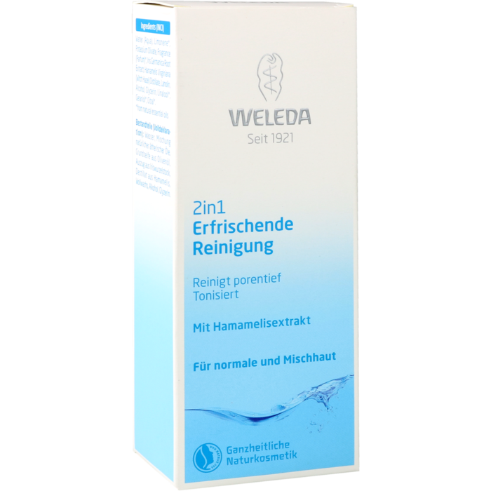 WELEDA 2in1 erfrischende Reinigung Milch