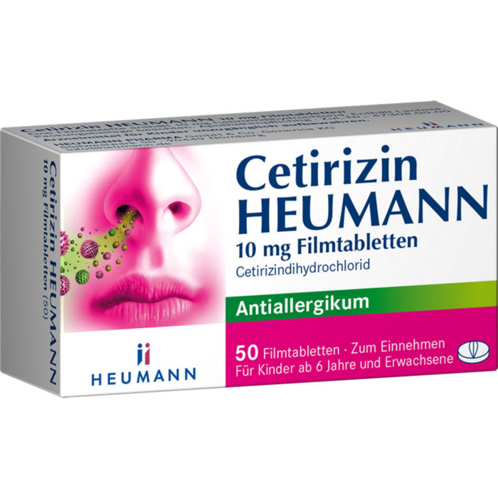 CETIRIZIN Heumann 10 mg Filmtabletten