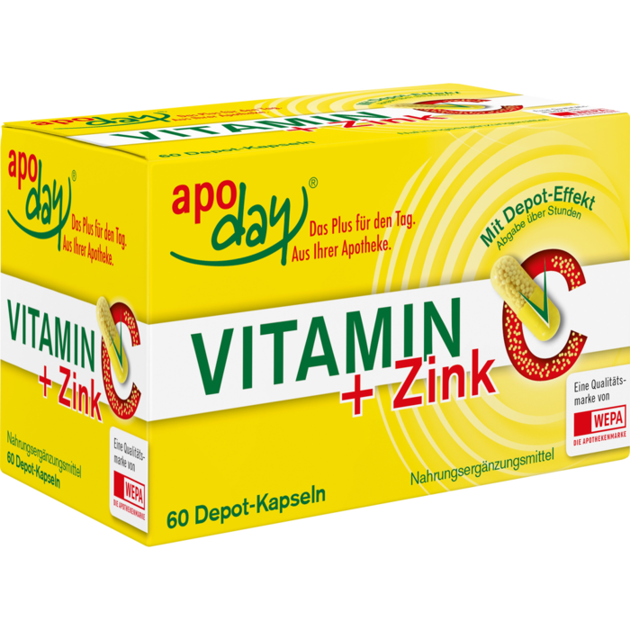 VITAMIN C+ZINK Depot Kapseln