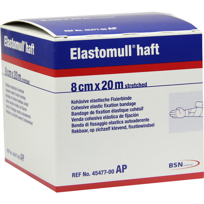 ELASTOMULL haft 8 cmx20 m Fixierbinde