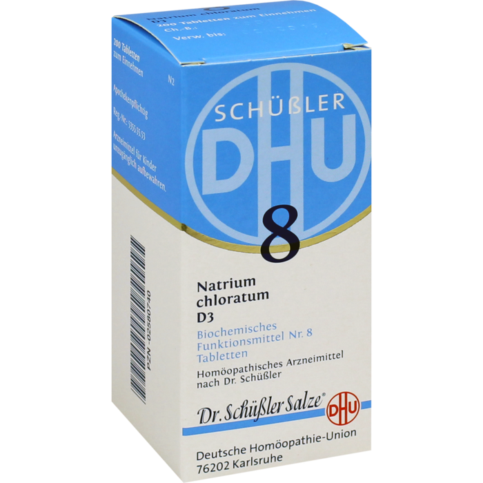 BIOCHEMIE DHU 8 Natrium chloratum D 3 Tabletten