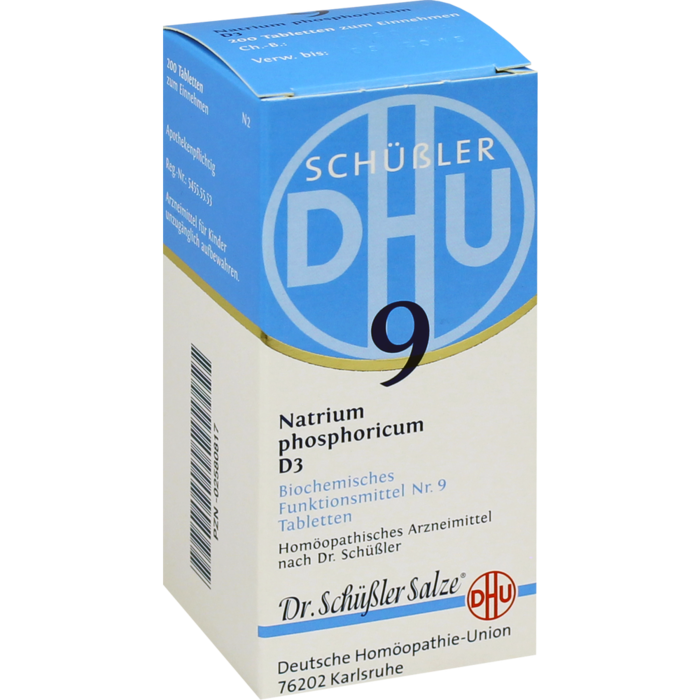 BIOCHEMIE DHU 9 Natrium phosphoricum D 3 Tabletten